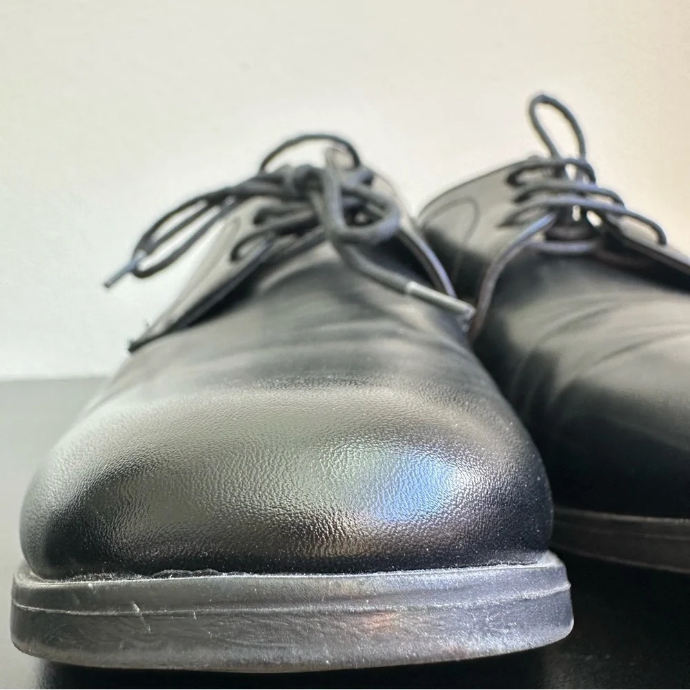 Perry‎ Ellis Portfolio Men's Classic Black Oxfords Size: 9.5